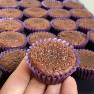 Mini Brownie Sin Topping