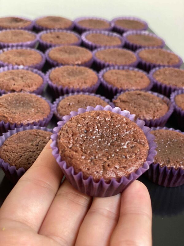 Mini Brownie Sin Topping