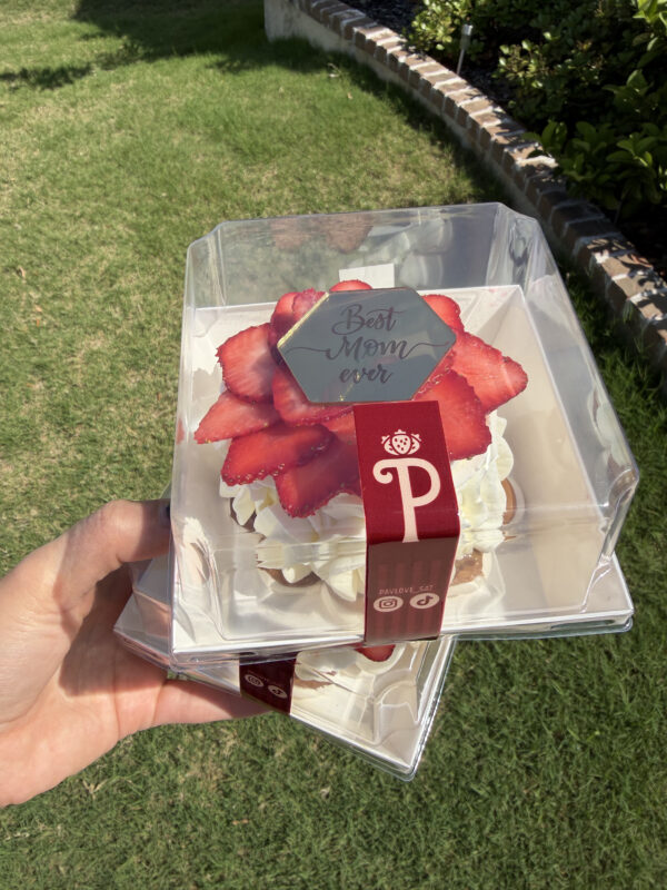 CAKELOVA INDICIDUAK Pavlova Tres Leches Individual